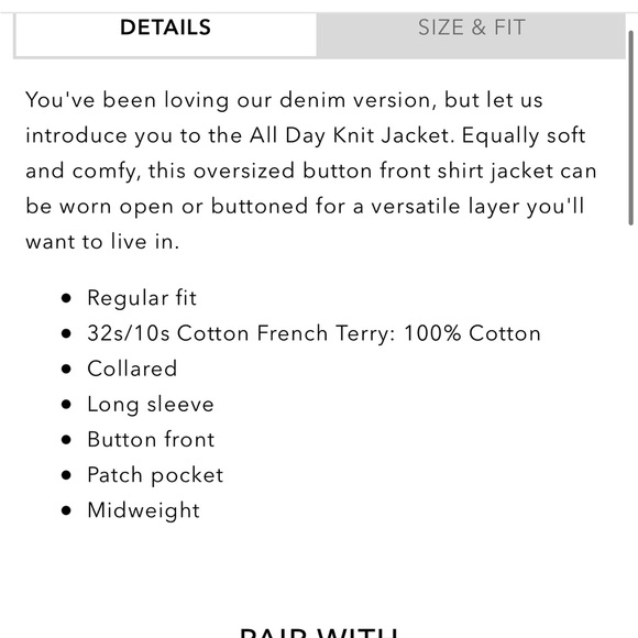 Z Supply all day Knit sandstone small new - Picture 4 of 7